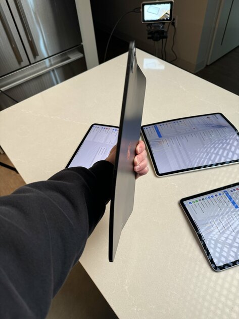 Новый тонкий iPad Pro уже проверили на прочность тестом на сгибание