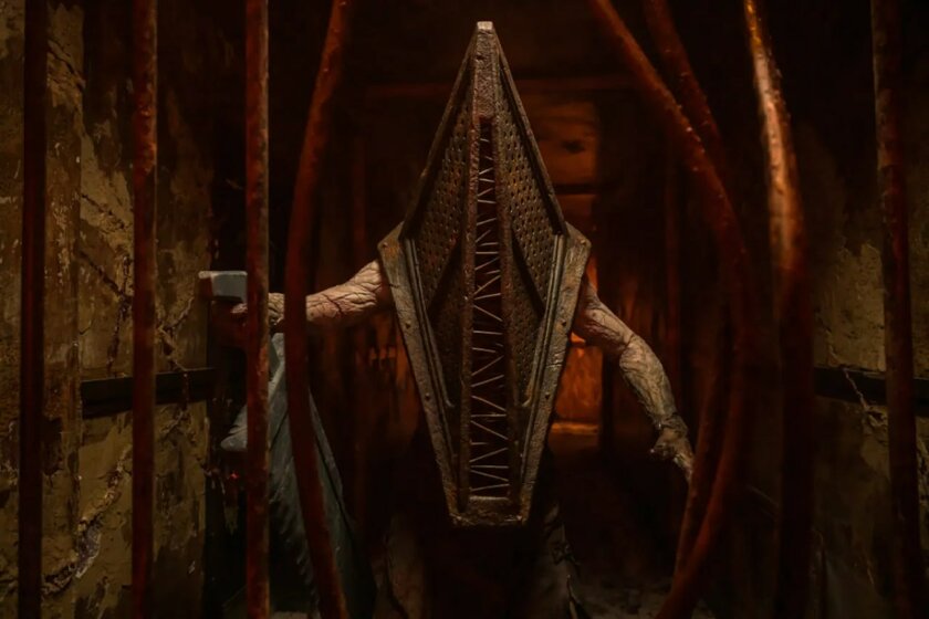 Пирамидоголовый — на первом кадре фильма «Возвращение в Сайлент Хилл»