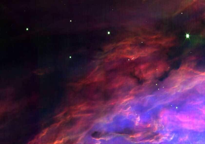 Новые фото Туманности Ориона демонстрируют её невероятные красоты