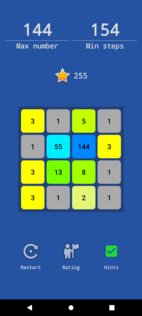 Math Puzzle | Fibonacci Game 1.21. Скриншот 6