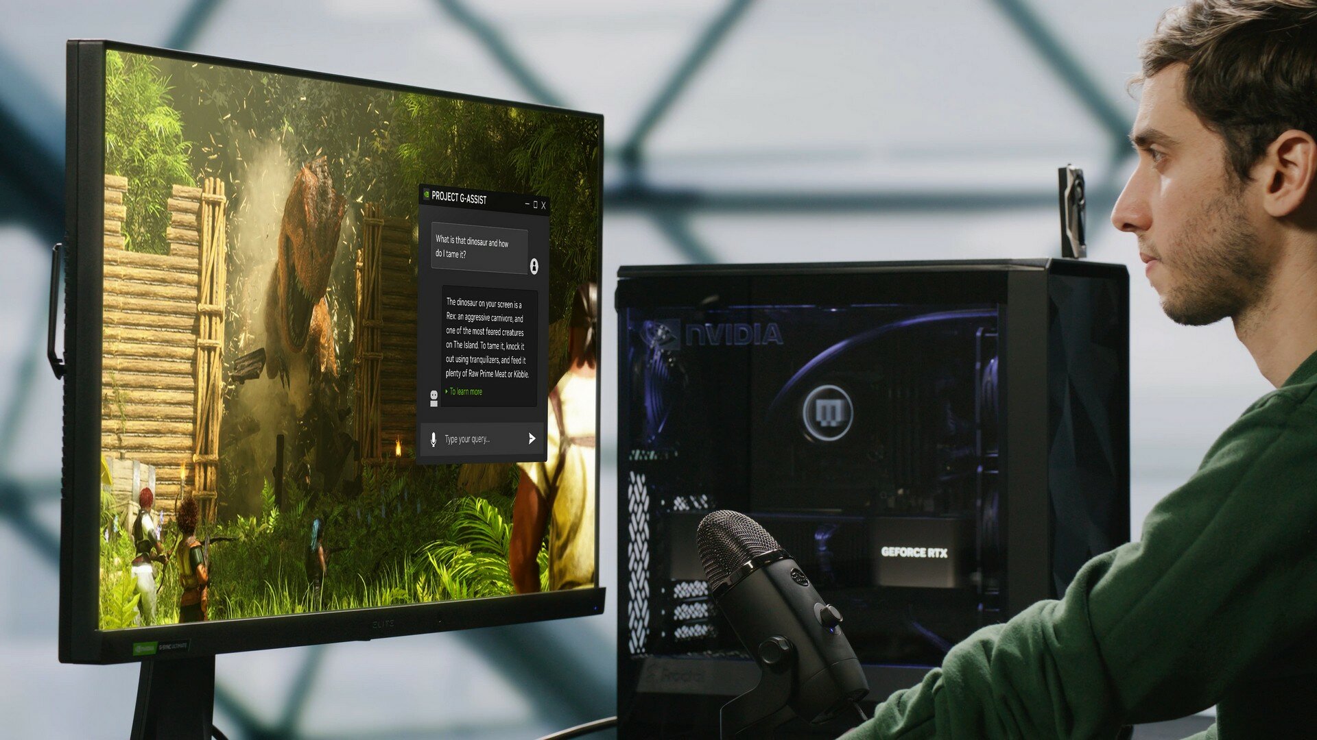 NVIDIA представила ИИ-помощника для геймеров. Он даёт советы по прохождению и настройке игр