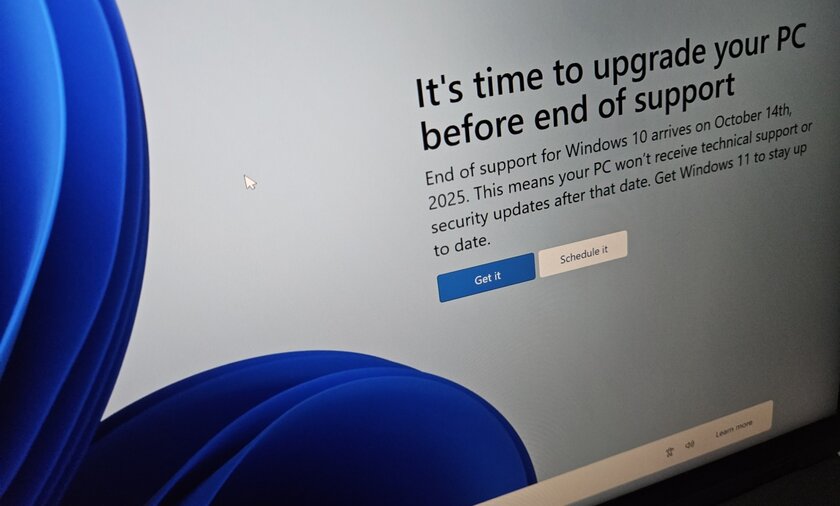 Пользователи Windows 10 жалуются на большой баннер, призывающий перейти на Windows 11