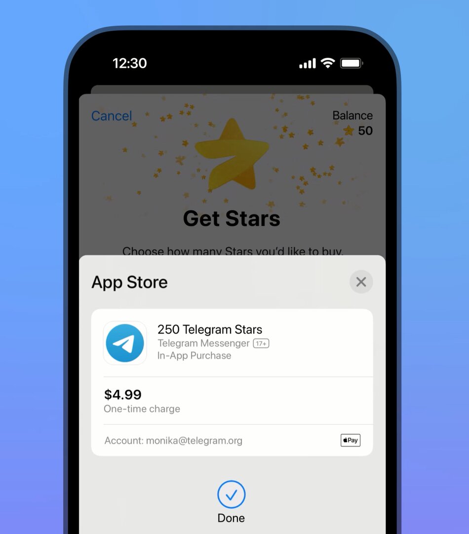 Telegram запустил виртуальную валюту для оплаты контента внутри мессенджера