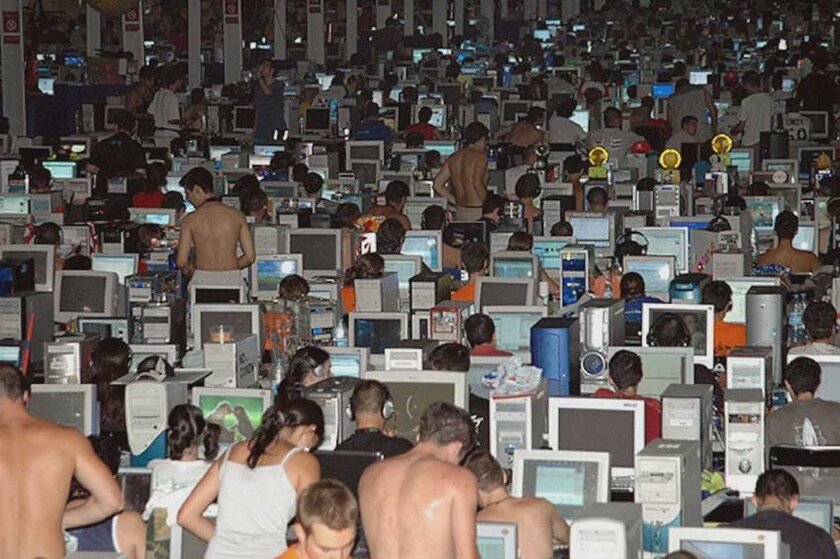 Были времена! Lan Party 2003 года