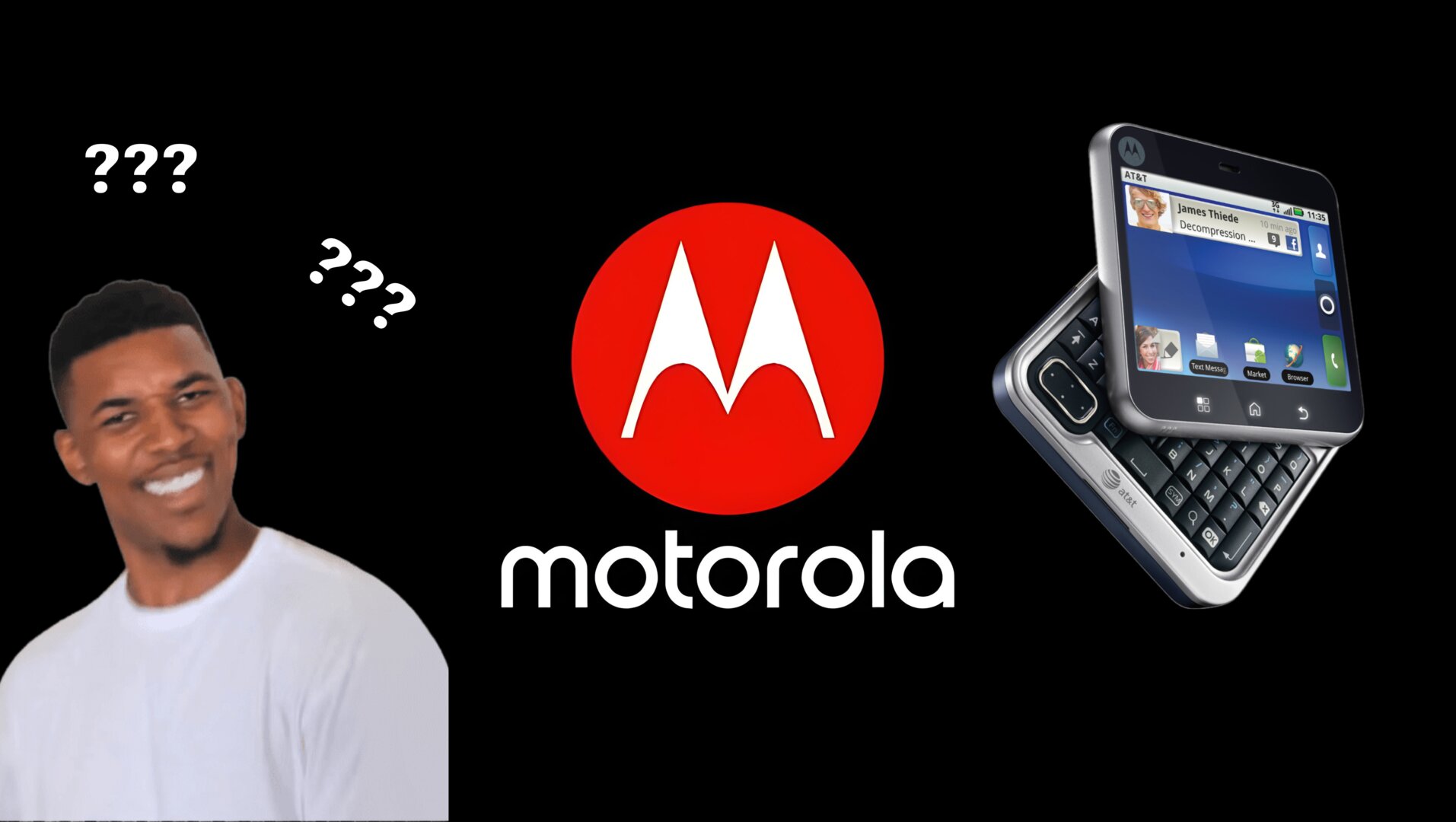 Мозг для ноутбука и непонятный квадратик: чем удивляли мобилки Motorola