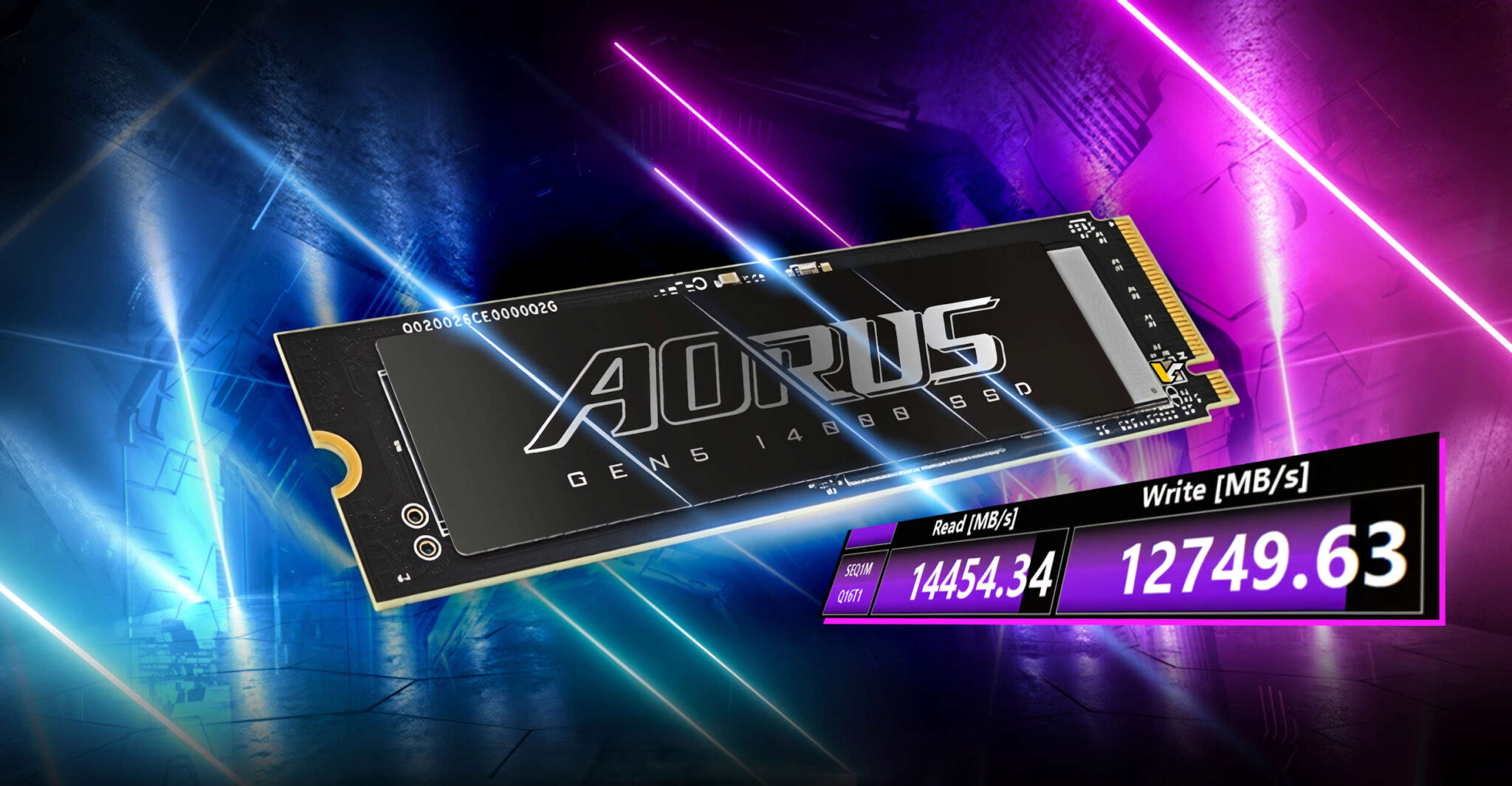 Gigabyte представила AORUS Gen5 14000: один из самых быстрых SSD на планете. Ему нужен огромный радиатор