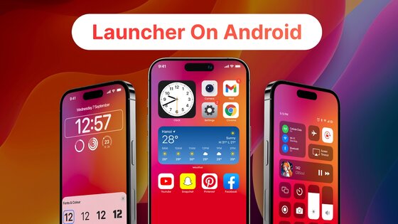 iOS 18 Launcher 5.1.32. Скриншот 1