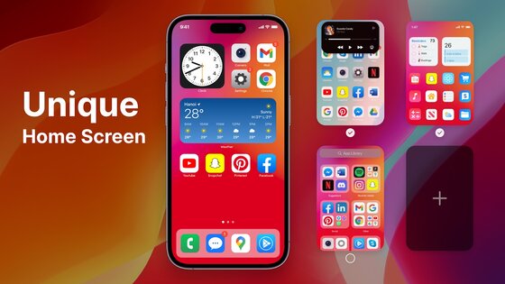 iOS 18 Launcher 5.2.9. Скриншот 2