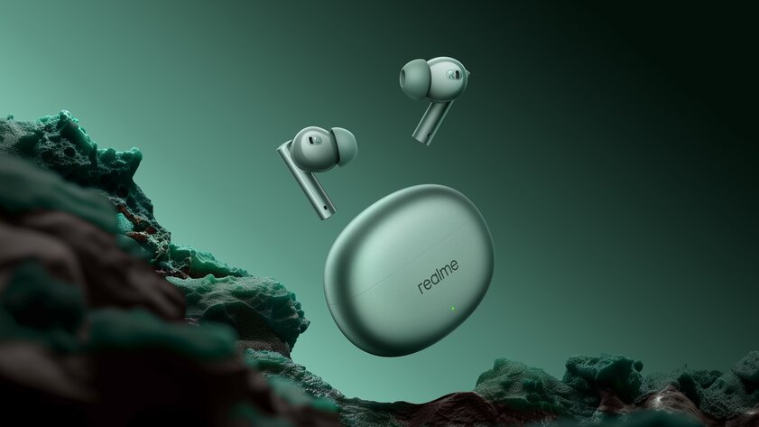 Realme представила новую серию беспроводных наушников Buds Air6: с шумоподавлением и Hi-Fi