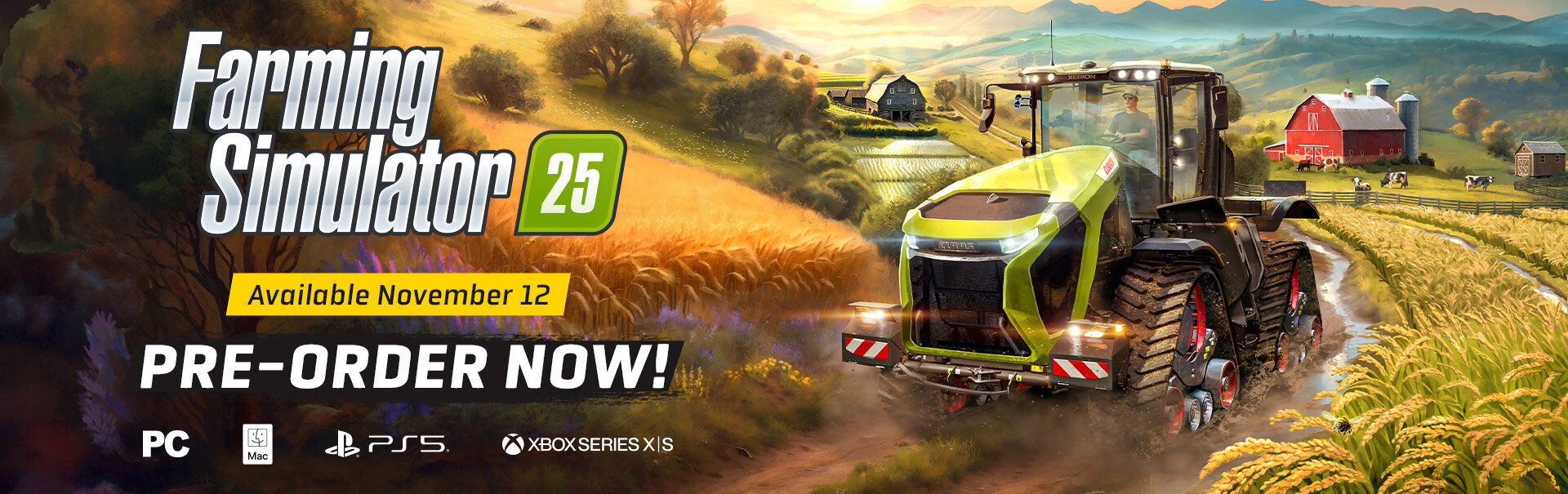 Более 400 моделей техники: анонсирован Farming Simulator 25