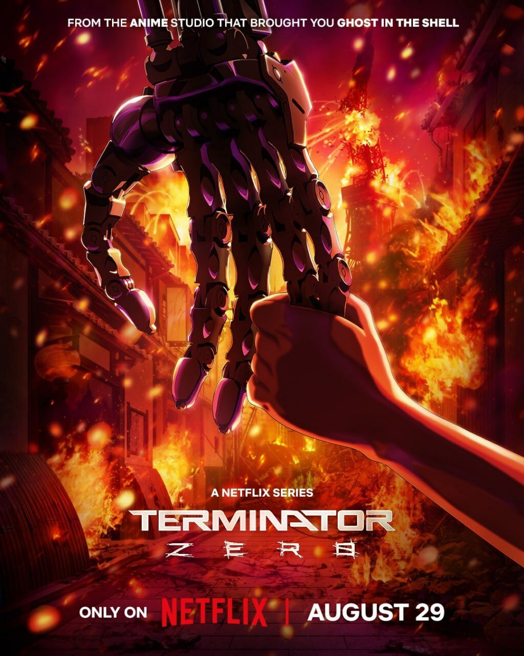 Первый постер аниме по «Терминатору» — Terminator Zero