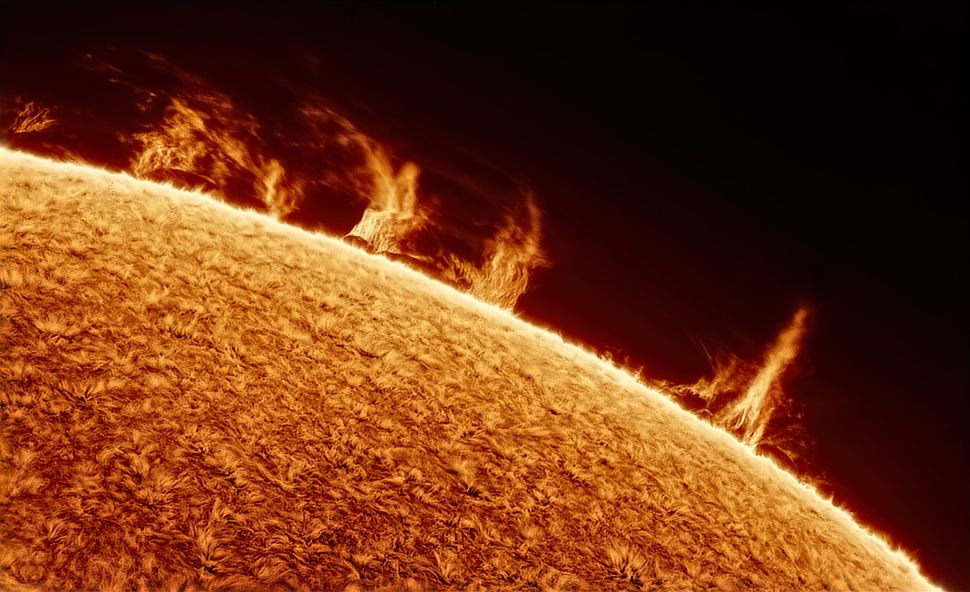 Астрофотограф сделал невероятно красивые фотографии нашего Солнца