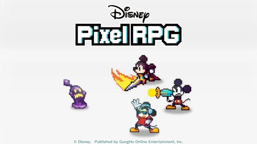 Disney анонсировала Pixel RPG — мобильную игру с Микки-Маусом и другими культовыми персонажами