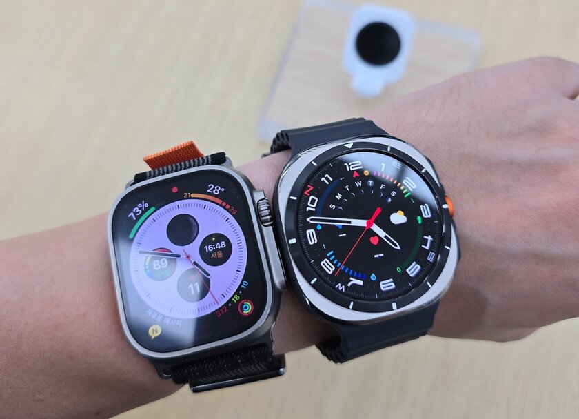 Наглядное сравнение Apple Watch Ultra и Samsung Watch Ultra. Выбор очевиден