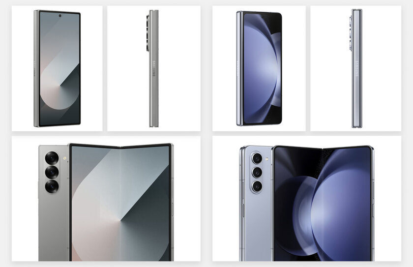 👀 Как вам новый дизайн Galaxy Z Fold 6?