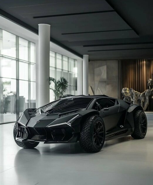Так выглядит идеальная Lamborghini для апокалипсиса или… Бэтмена