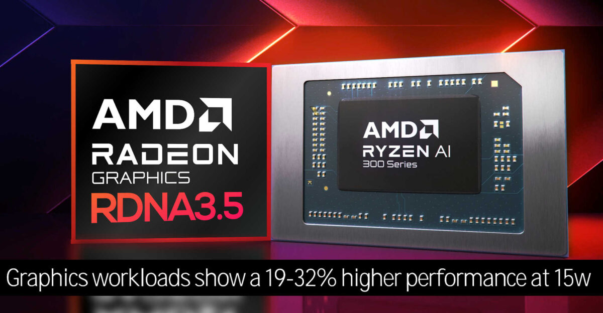 На 19-32% быстрее Radeon 700M: AMD раскрыла производительность видеоядра серии Ryzen AI 300