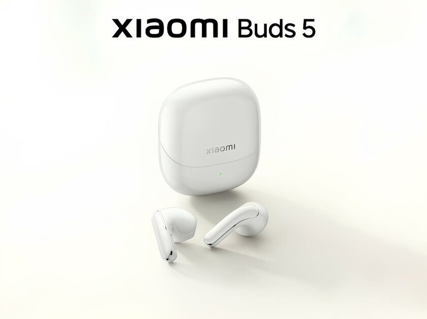 Xiaomi показала флагманские TWS-вкладыши Buds 5