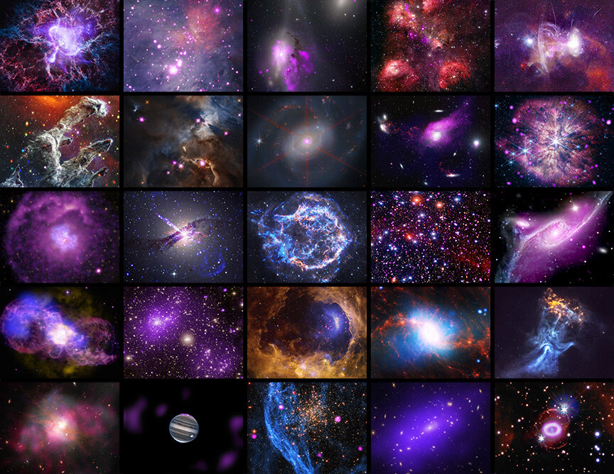 NASA опубликовало 25 ранее не публиковавшихся снимков космоса