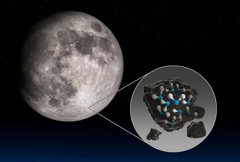Теория формирования Луны опровергнута? Китайцы нашли на спутнике богатый водой материал