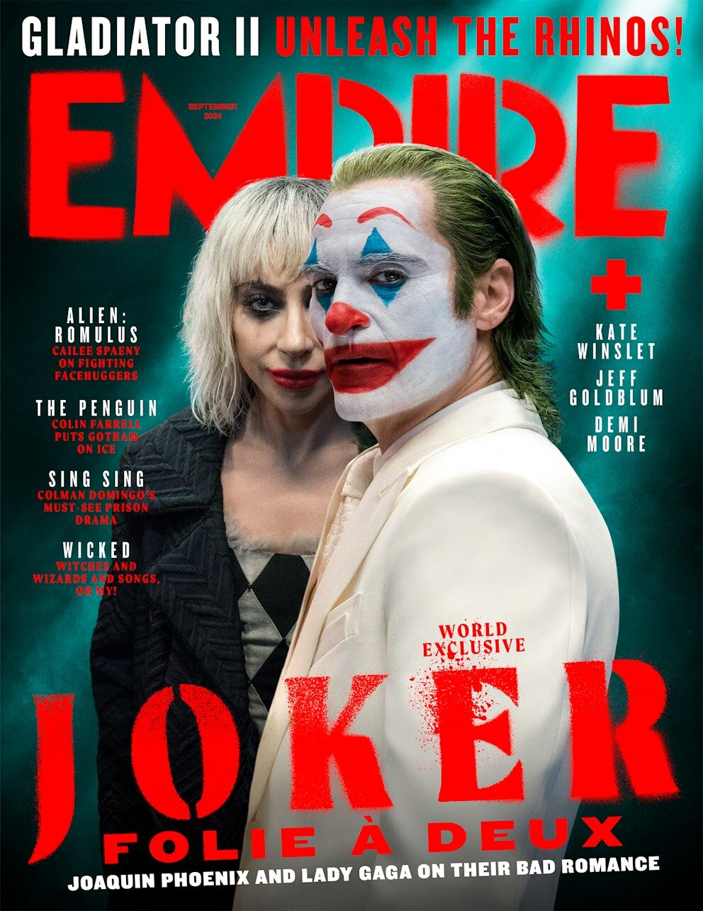 Безумие на двоих: новая обложка журнала Empire посвящена сиквелу «Джокера»