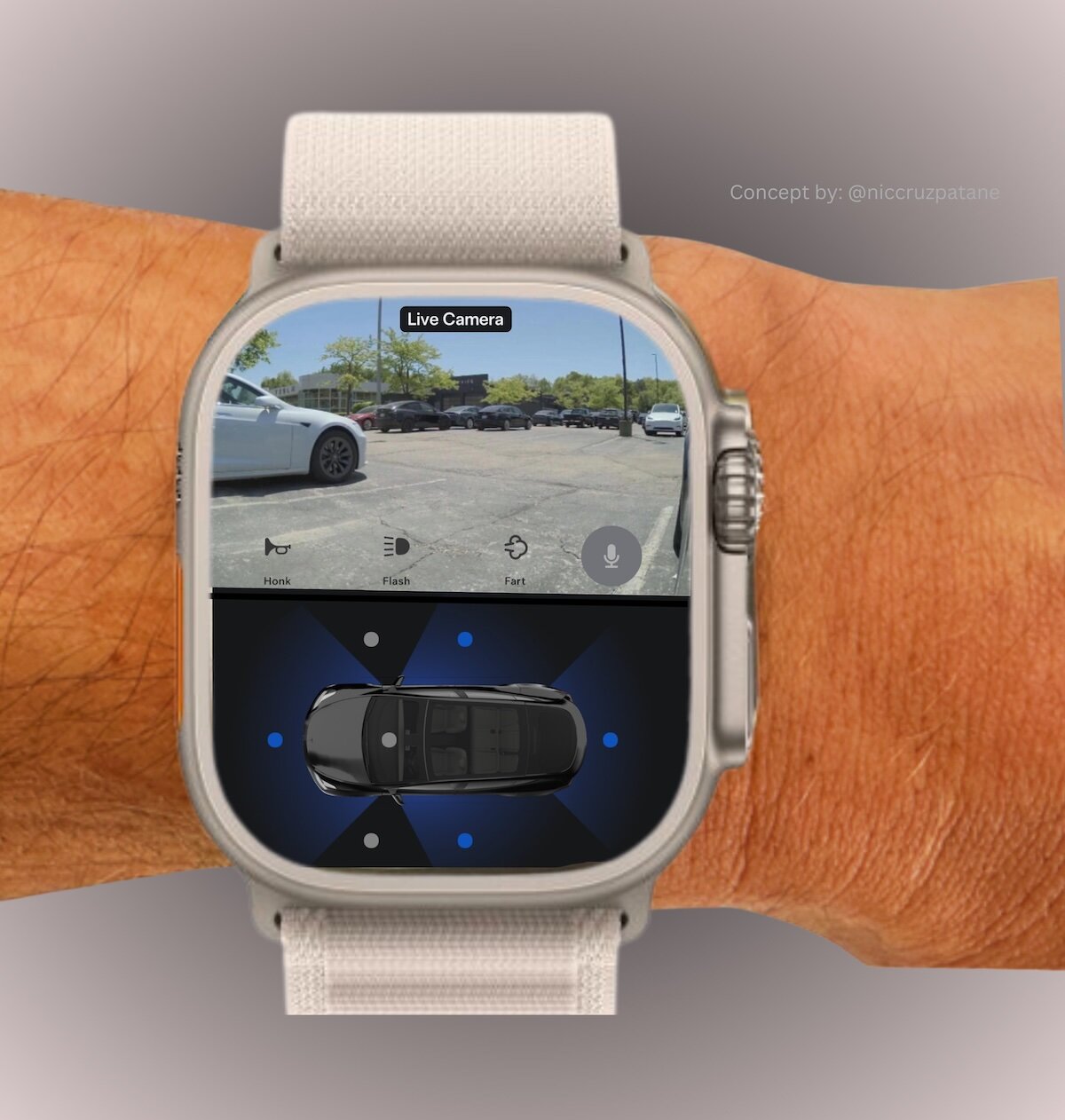 Дизайнер показал концепт камеры кругового обзора в паре с Apple Watch. Один вопрос — зачем?