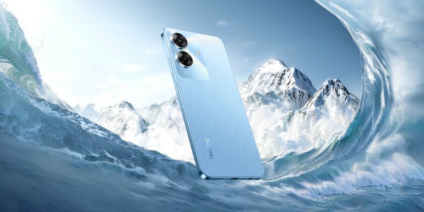 Представлен Realme Narzo N61 — дешёвый, но прочный смартфон из металла