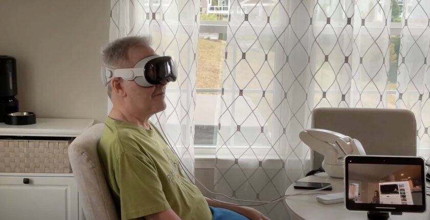 Впервые в истории: Apple Vision Pro подключили к мозгу человека