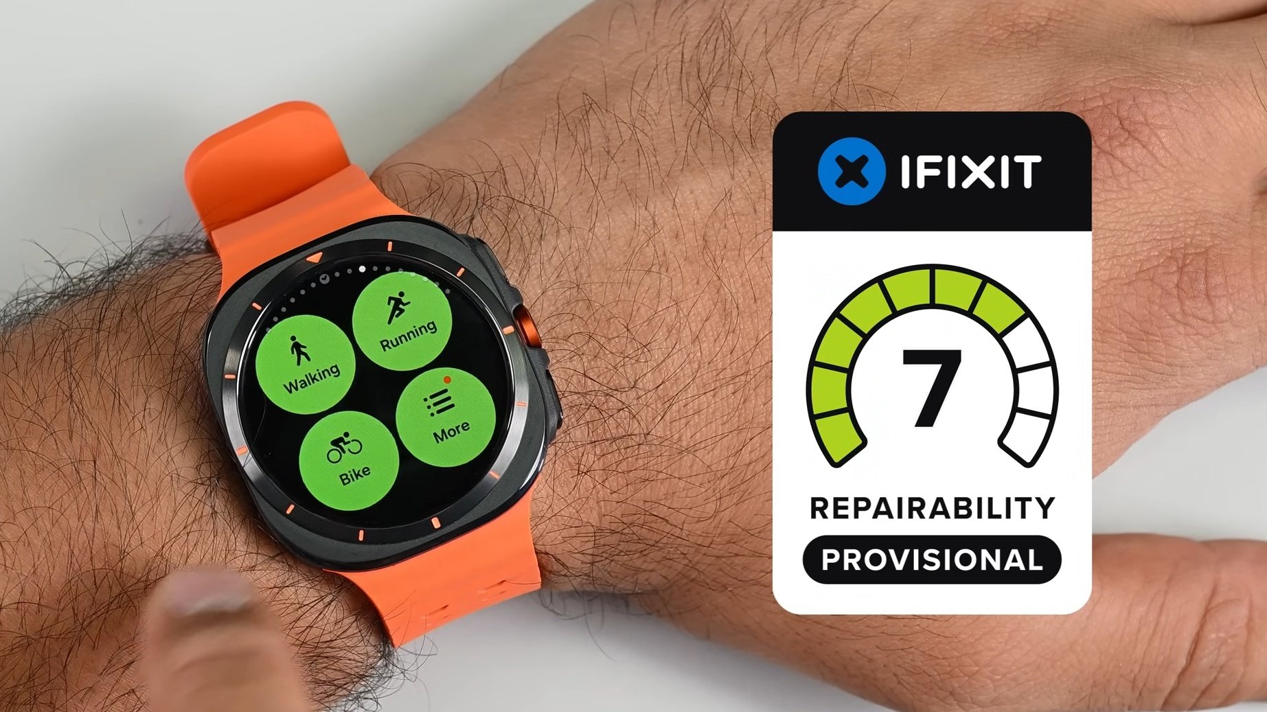 В iFixit разобрали Galaxy Watch Ultra: часы получили 7 баллов ремонтопригодности