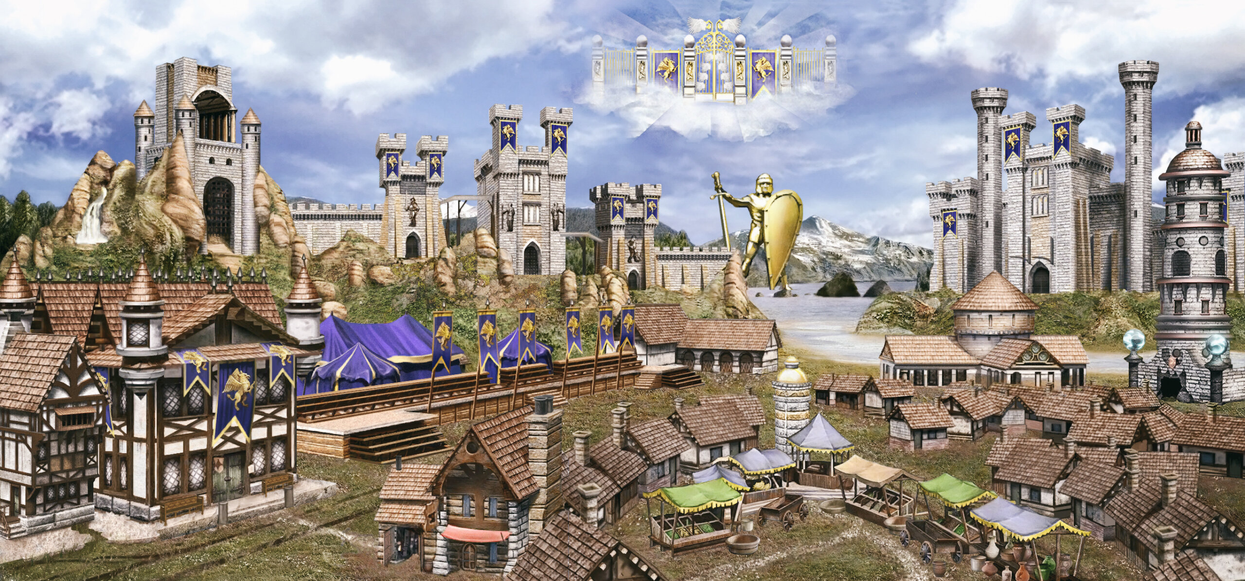 Олды всплакнут ???? Нейросеть оживила города из Heroes of Might & Magic III
