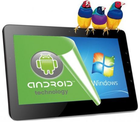 В продажу поступил американский планшет с поддержкой 2 ОС: Android 4.2 Jelly Bean и Windows 8