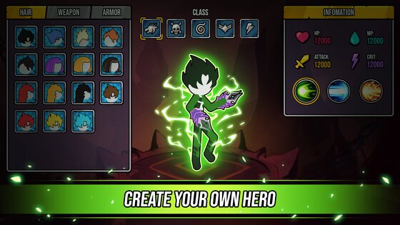 Super Stickman Dragon Warriors 1.3.3. Скриншот 12