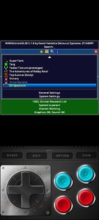 MAME4droid 1.20. Скриншот 1