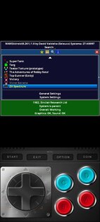 MAME4droid 1.24. Скриншот 1