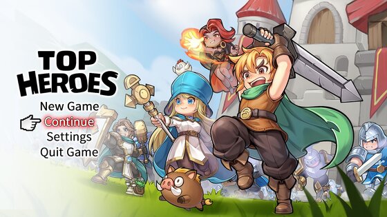 Top Heroes 1.54.4. Скриншот 2