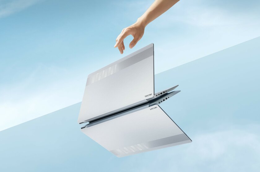 TECNO анонсировала мощный ноутбук Megabook T16 2024 с автономностью до 17,5 часов