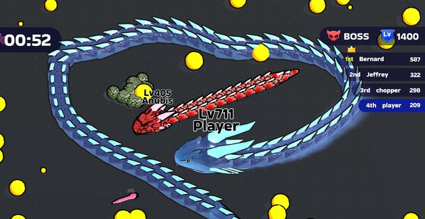 Snake Clash 59.0.0. Скриншот 2