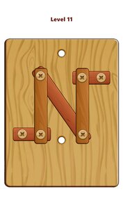 Wood Nuts & Bolts Puzzle 11.1. Скриншот 1