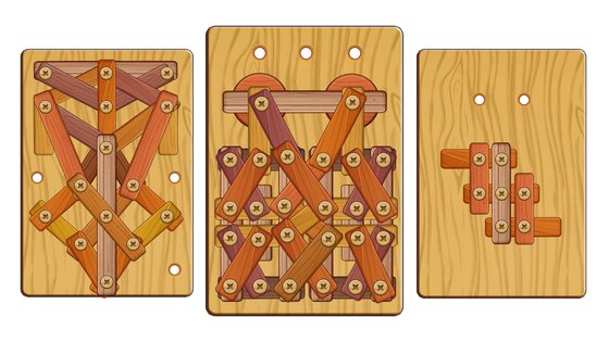 Wood Nuts & Bolts Puzzle 11.1. Скриншот 8