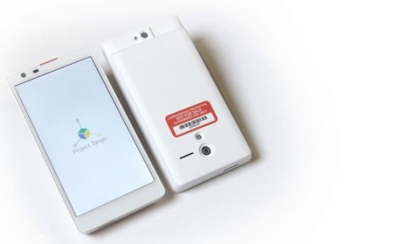Компания Google официально представила смартфон с трёхмерным сканером