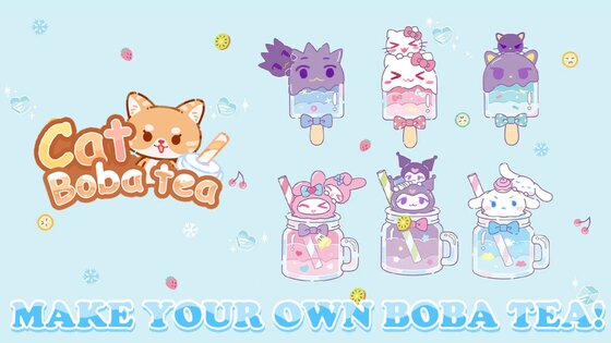 Cat Boba Tea 1.1.5. Скриншот 4