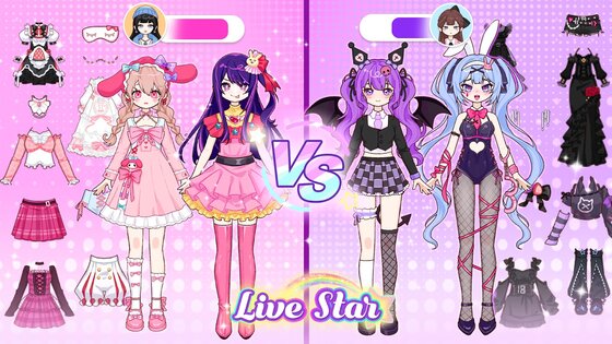 Star Doll: Dress Up 1.4.1. Скриншот 3
