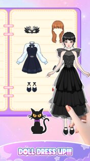 Paper Doll Diary: Dress Up DIY 1.0.8. Скриншот 2