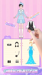 Paper Doll Diary: Dress Up DIY 1.0.8. Скриншот 5