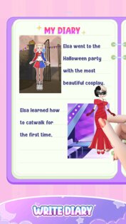 Paper Doll Diary: Dress Up DIY 1.0.8. Скриншот 7