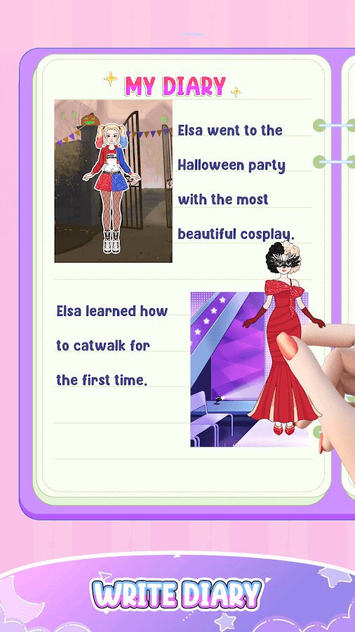 Скачать Paper Doll Diary Dress Up Diy 1 0 8 для Android