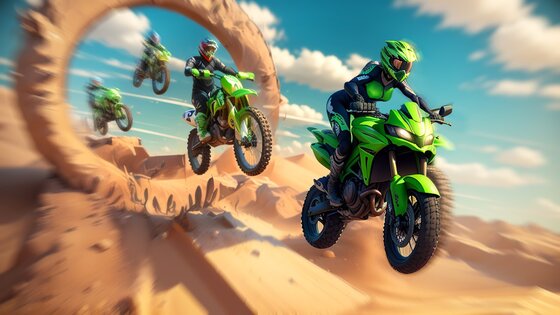 Motocross Bike Racing Game 1.6.3. Скриншот 2