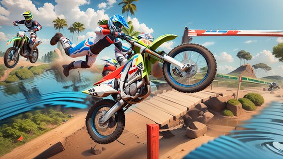 Motocross Bike Racing Game 1.6.3. Скриншот 3