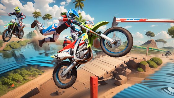 Motocross Bike Racing Game 1.6.8. Скриншот 3