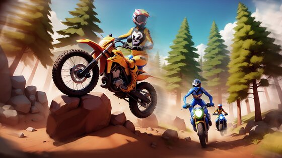 Motocross Bike Racing Game 1.6.8. Скриншот 6